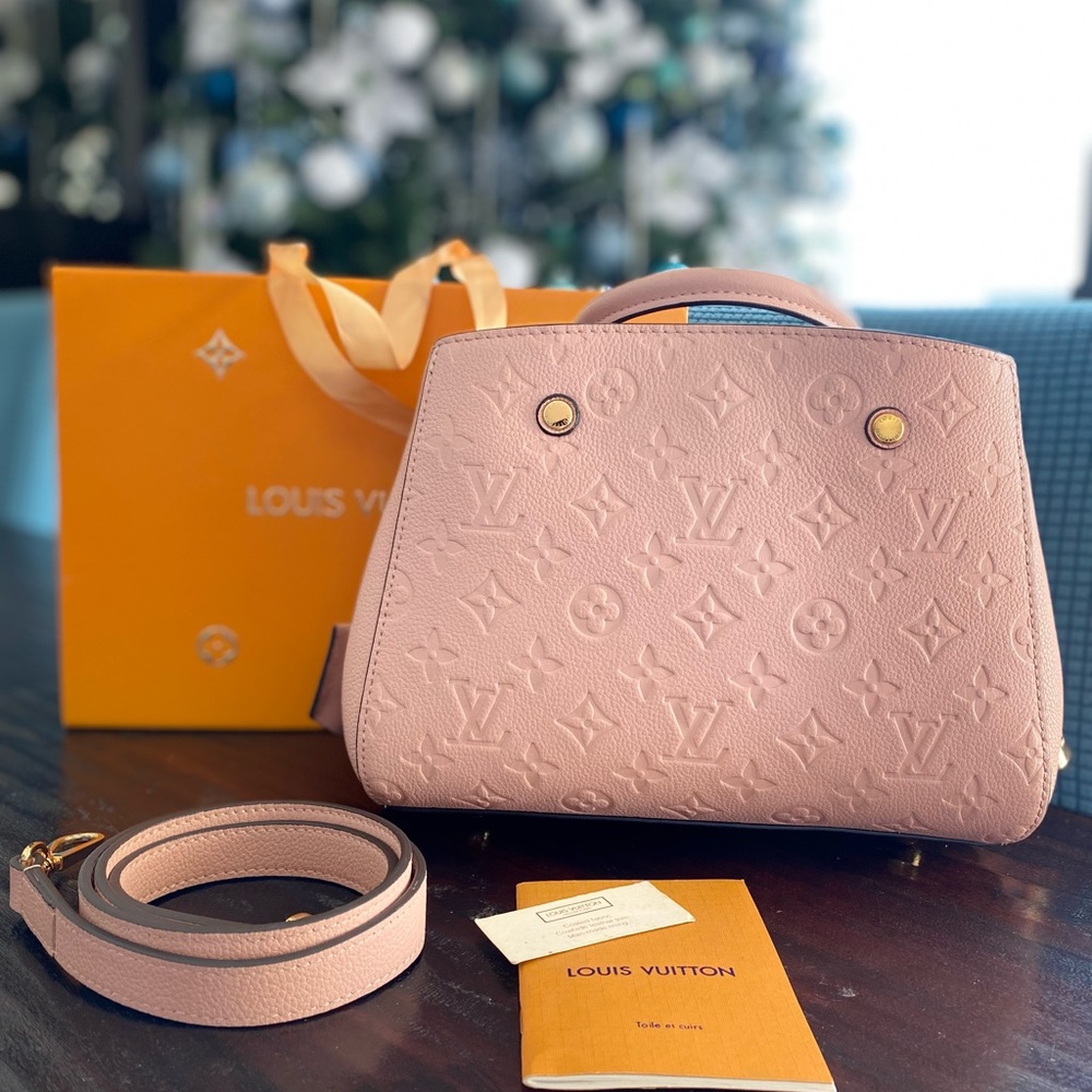 Louis Vuitton Montaigne Rose Ballerina BB